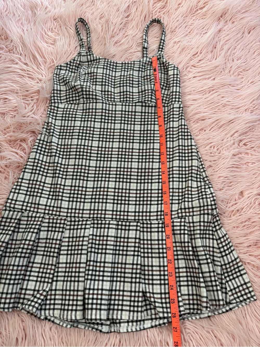Hollister sleeveless plaid mini dress - Picture 4 of 10